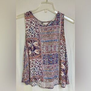 Elodie Patterned Tank Top